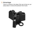 thumbnail image 4 of Uxcell Plastic Fishing Hook Bonnets Treble Hook Covers Fit for 9,10, Black 50 Pack, 4 of 6