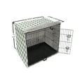 thumbnail image 6 of East Dog Crate Cover, Cartoon Panda Bamboo Pattern Wildlife Zoo Fun Nature Tropic, Easy to Use Pet Kennel Cover Small Dogs Puppies Kittens, 7 Sizes, Green Black White, by Ambesonne, 6 of 6