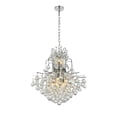 thumbnail image 3 of 8002 Toureg Collection Chandelier 22"D X 26"H - Light: 11 - Chrome Finish - Royal Cut Crystals, 3 of 6