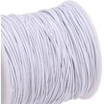 thumbnail image 3 of TORUBIA 1 mm Elastic String Cord Thread Cords for Jewelry Making Bracelets Beading, 109 Yards, White, 3 of 6