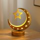 thumbnail image 1 of Luz nocturna LED Eid Mubarak Star Moon Light Funciona con pilas Decoración para el hogar y la oficina, 1 of 5