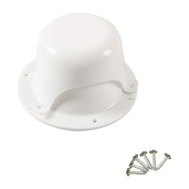 Tapa De Ventilación De Plomería Para RV Fácil Instalación Con Tornillo De Instalación Cubierta De Ventilación Para RV Blanca