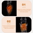 thumbnail image 2 of Barber Scissors Bag Waist Pack Transparency PVC Hair Scissors Bag for Storage, 2 of 9