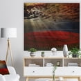 thumbnail image 3 of Design Art - Beaux Champs de Fleurs Entourés, 3 of 5