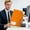 Orange OR, variant on AuroraX A4 Size Clip Folder with Thickened Two Pocket - File Organizer for Office Supplies Blue