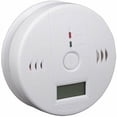 thumbnail image 3 of Detector de alarma de monóxido de carbono CO Detector de alarma con pilas con pantalla LCD Advertencia de voz, 3 of 5