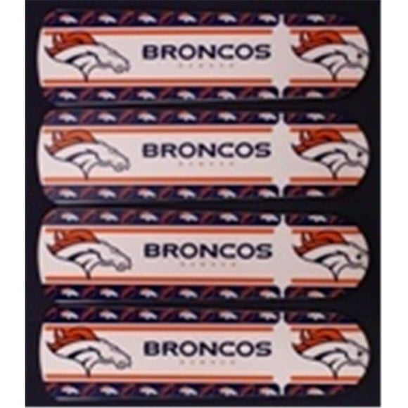Ceiling Fan Designers NFL Denver Broncos Football 42 Po Pales de Ventilateur de Plafond Seulement