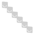 thumbnail image 2 of 20 Pack Shower Rod Holder with Strong Adhesive 2 Pack No Drilling Shower Curtain Rod Holder Self-Adhesive Tension Organizers Transparent Bracket Support Accessories Curtain Rod Fixing Seat, 2 of 5