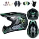 thumbnail image 1 of Enviar 3 piezas de regalo casco de motocicleta niños casco todoterreno bicicleta cuesta abajo AM DH casco cruzado capacete motocross casco Tan Jianjun unisex, 1 of 2