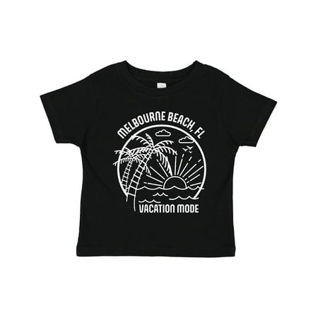 

Inktastic Summer Vacation Mode Melbourne Beach Florida Boys or Girls Toddler T-Shirt