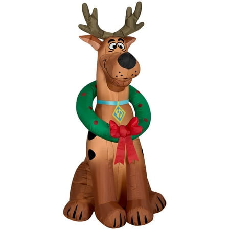 Gemmy Industries Yard Inflatables Scooby Doo 5 Ft Walmart Com