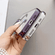 thumbnail image 2 of Funda blanda magnética chapada a la moda Magsafe para iPhone 16 15 14 Plus 13 12 11 Pro Max funda de carga inalámbrica con Protector de lente, 2 of 5