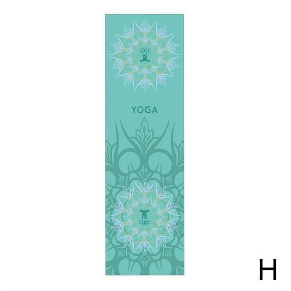 Serviettes de Yoga 100CM*30CM Serviettes de Gym et de Mise en Forme Serviette Imprimée en Microfibre Sport Voyage Séchage Rapide Absorbante de Sueur Serviette Chaude Yoga Pilates Housse de Tapis D3Z1