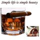 thumbnail image 4 of Vaso para puros, vaso de whisky con soporte para puros, transparente, 11 Oz, 1 Uds., 4 of 5