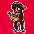 thumbnail image 2 of Dia de los Muertos Mariachi Band Hockey Jersey, 2 of 5