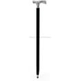 thumbnail image 6 of Decorated Premium Designer's Black Sturdy Walking Stick with Nickel Plated Brass Handles for Men & Women by Nagina International, 6 of 6