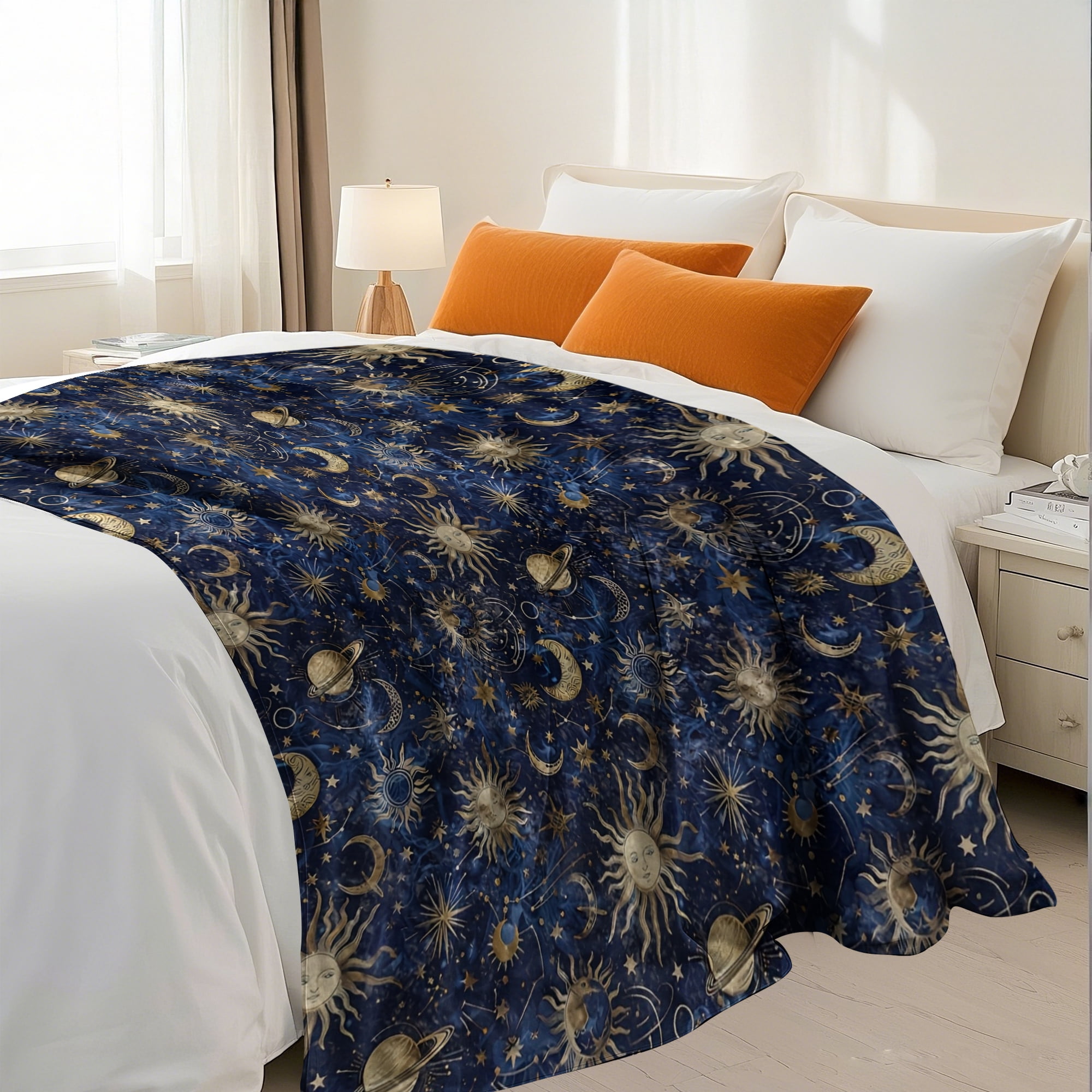 Flannel Fleece Throw Blanket Bed Blanket, Lightweight Cozy Plush Blanket for Sofa Couch,30"X40"