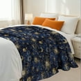thumbnail image 4 of Flannel Fleece Throw Blanket Bed Blanket, Lightweight Cozy Twin Size Plush Blanket for Sofa Couch,60"X80", 4 of 8