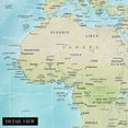 thumbnail image 2 of HISTORIX 2021 Map of Africa Poster Wall Art Print, 24 x 30 Inch, 2 of 7