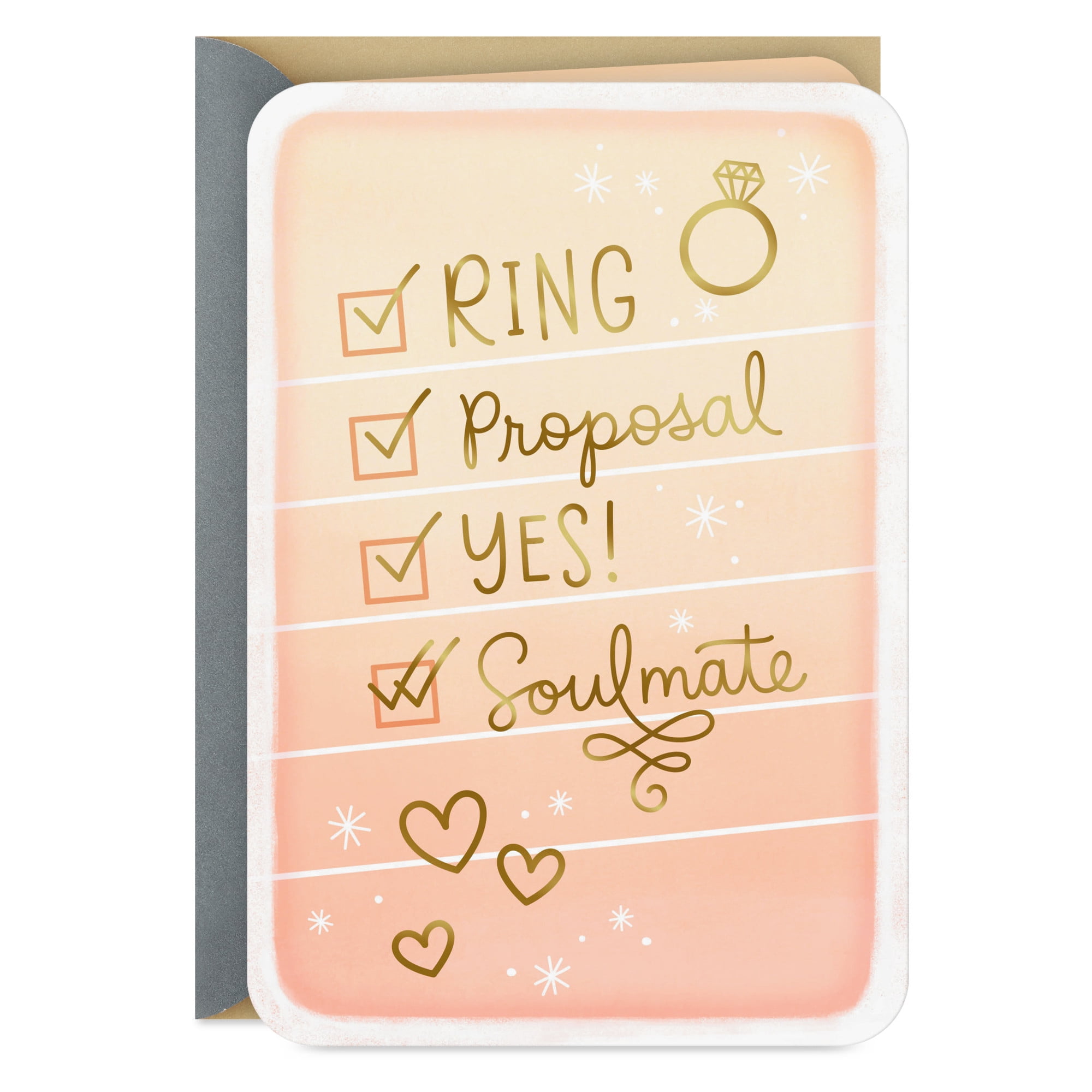 Hallmark Engagement Card (Wedding Checklist)