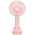 thumbnail image 1 of Mini Handheld Fan Portable, Hand Held Personal Fan Rechargeable Battery Operated Powered Cooling Desktop Electric Fan with Base, 2500Mah Battery 4 Modes for Home Office Travel Outdoor, 1 of 6
