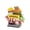 Burger shop, variant on HZLKADAQ Mini Street View Building Blocks Set, 12 Styles Cute Shop Themed Bricks, DIY Assembly Toy for Kids & Adults, Collectible Display Model Gift for Girls, Ages 8+