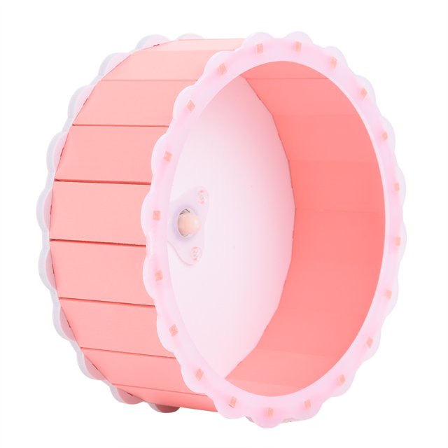 Rueda para Correr de Madera yuxing Rodillo de Ejercicio Poco Ruido Juguete Giratorio para Hámster