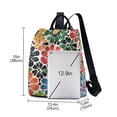 thumbnail image 3 of FORMRS Women's Travel Backpack Purse Anti-theft Hidden Pockets Casual Shoulder Bag, Dark Floral, 3 of 7