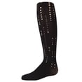 thumbnail image 5 of MeMoi Retro Halftone Polka Dot Tights - Girls - Female, 10-12, Winter White, 5 of 6