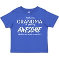 thumbnail image 3 of Inktastic Yeah My Grandma is Pretty Awesome Boys or Girls Toddler T-Shirt, 3 of 5