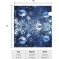 thumbnail image 5 of Festive Magnetic Mailbox Cover Blue Ball Christmas Pattern Outdoor Mailbox Protector Holiday Seasonal Decorative Garden Yard Home Large Size 25.5 x 21 Inch, 5 of 6