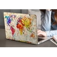 thumbnail image 1 of KSK KAISHEK Hard Case Cover Compatible with 2022 - 2018 Rel. New MacBook Air 13" with Retina Display Touch ID USB Type-C Model: A2337 m1&A2179&A1932 Geography 77, 1 of 5
