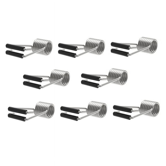 Butterfly Spring Door Closer,Spring Hinge Door Closer Fits on Most Door Butt Hinge Pin,Automatic Spring Door Closer 8pcs