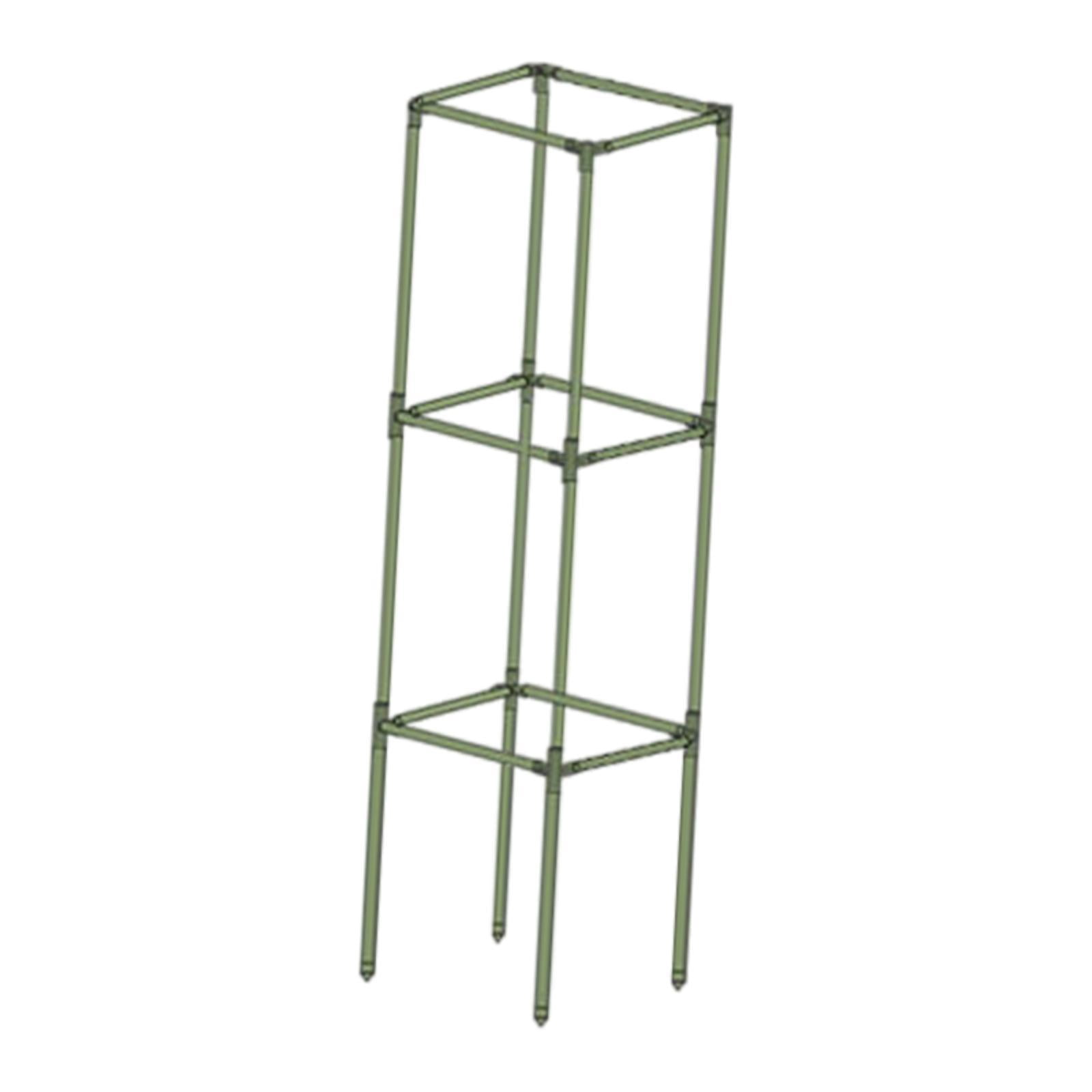 Aymzbd Square Tomato Cage Bean Sturdy Multi Functional Practical Climbing Trellis Plant