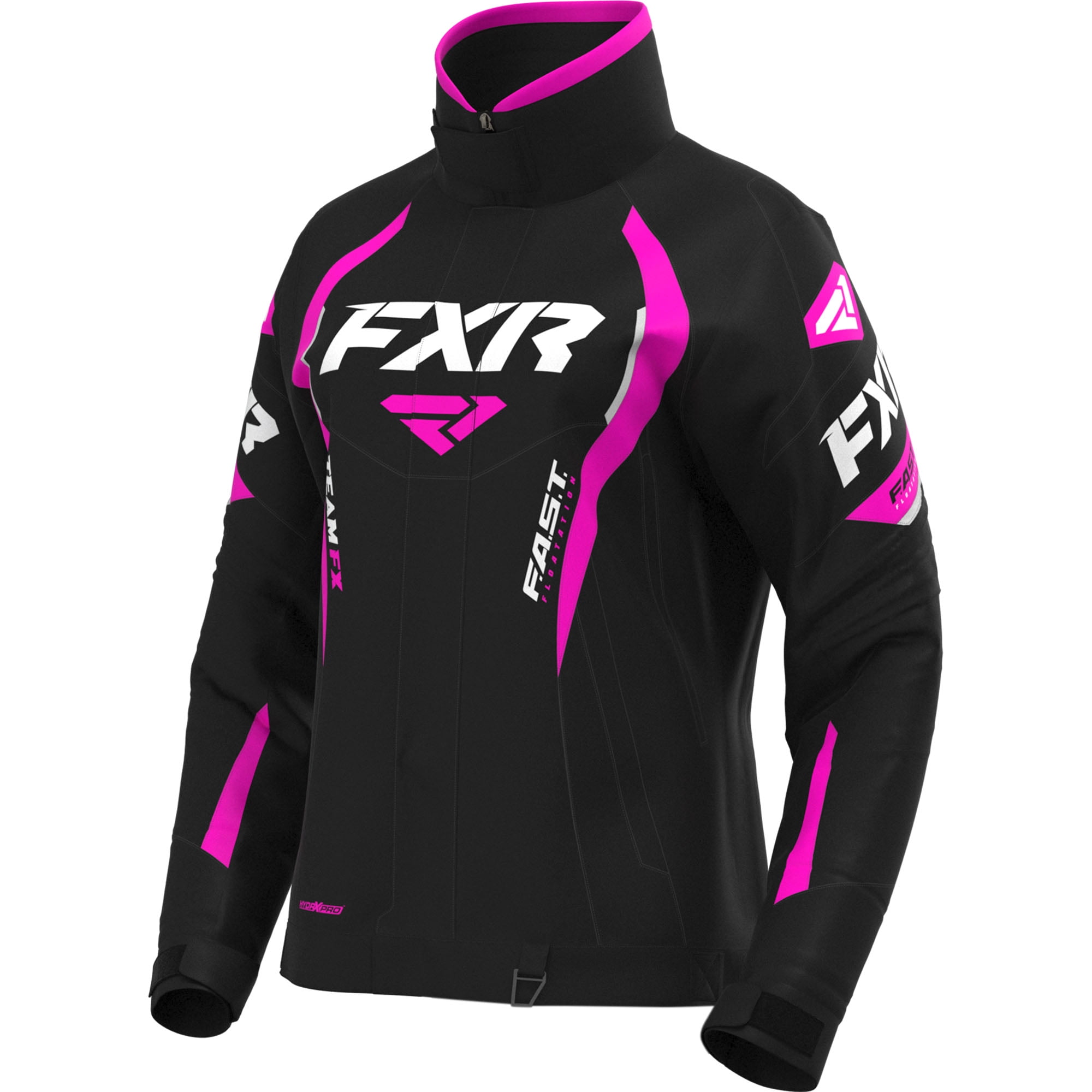 FXR Womens Team FX Snowmobile Jacket HydrX Pro Thermal Flex Warm Black