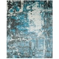 thumbnail image 2 of SAFAVIEH Mirage Bertrand Abstract Area Rug, Blue/Grey, 8' x 10', 2 of 7
