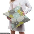thumbnail image 5 of Ambesonne Floral Fabric by the Yard Upholstery, Colorful Bindweeds Pattern, 2 Yards, Pale Earth Yellow Grey, 5 of 5