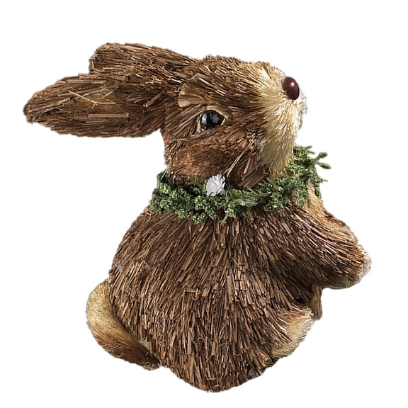 FELTECHELECTR Handcrafted Lifelike Coffee Color Ornament for Easter and Home Decor, 1 Piece