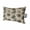 Sage, Charcoal, Tan, variant on Vintage Palm Tree Outdoor Pillows for Chaise Lounge Chair Waterproof Lumbar Pillows with Insert&Adjustable Elastic Strap Beach Headrest Pillow Summer Tropical Botanical Burlap Pool Pillow 11"x16"