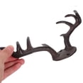 thumbnail image 2 of Cast Iron Antler Hook Delicate Wall Home Decor American Style Home+decor Household Metal Clothes Hanger Deer Antlers, 2 of 6