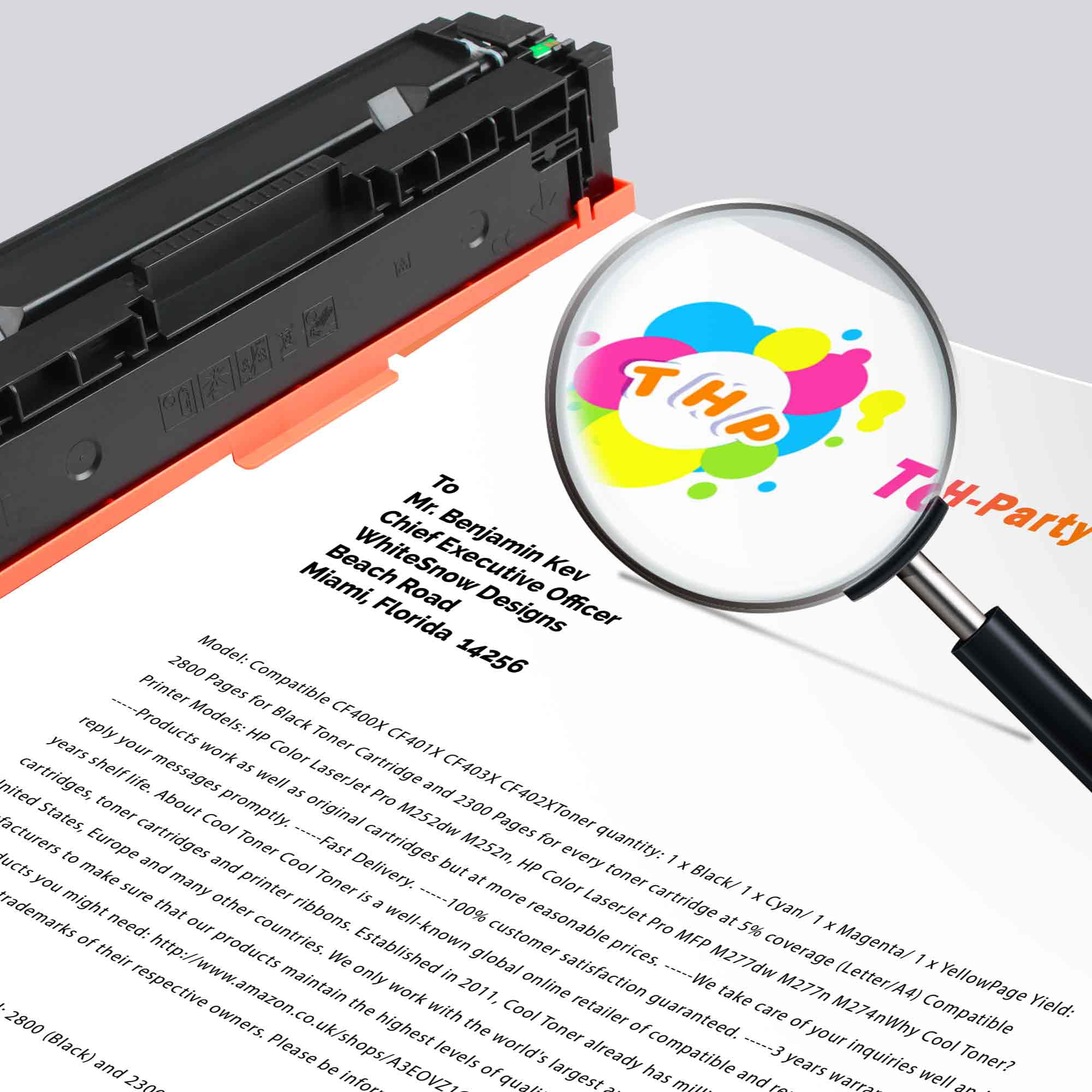 201X Toner Cartridges Compatible for 201X 201A CF400A CF400X Color Laserjet Pro MFP M277dw M252dw M277c6 M274n Printer Ink (Black Cyan Yellow Magenta 4-Pack)