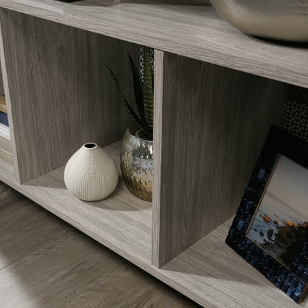 Sauder - Center City Tv Stand- ChampagneOak - Champagne Oak