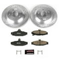 thumbnail image 3 of PowerStop Rear Z23 Evolution Sport Carbon-Fiber Ceramic Brake Pad and Drilled & Slotted Rotor Kit Fits: CHEVROLET Select Models K1523, 3 of 10
