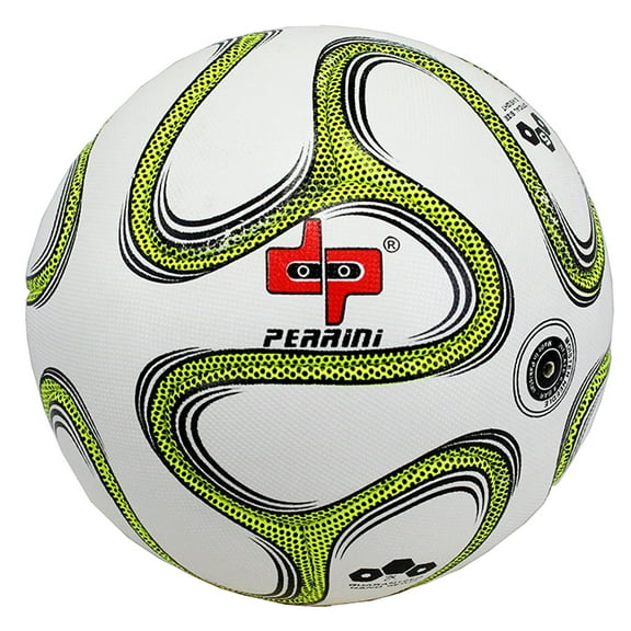 Perrini Official Size 5 Soccer Football Green