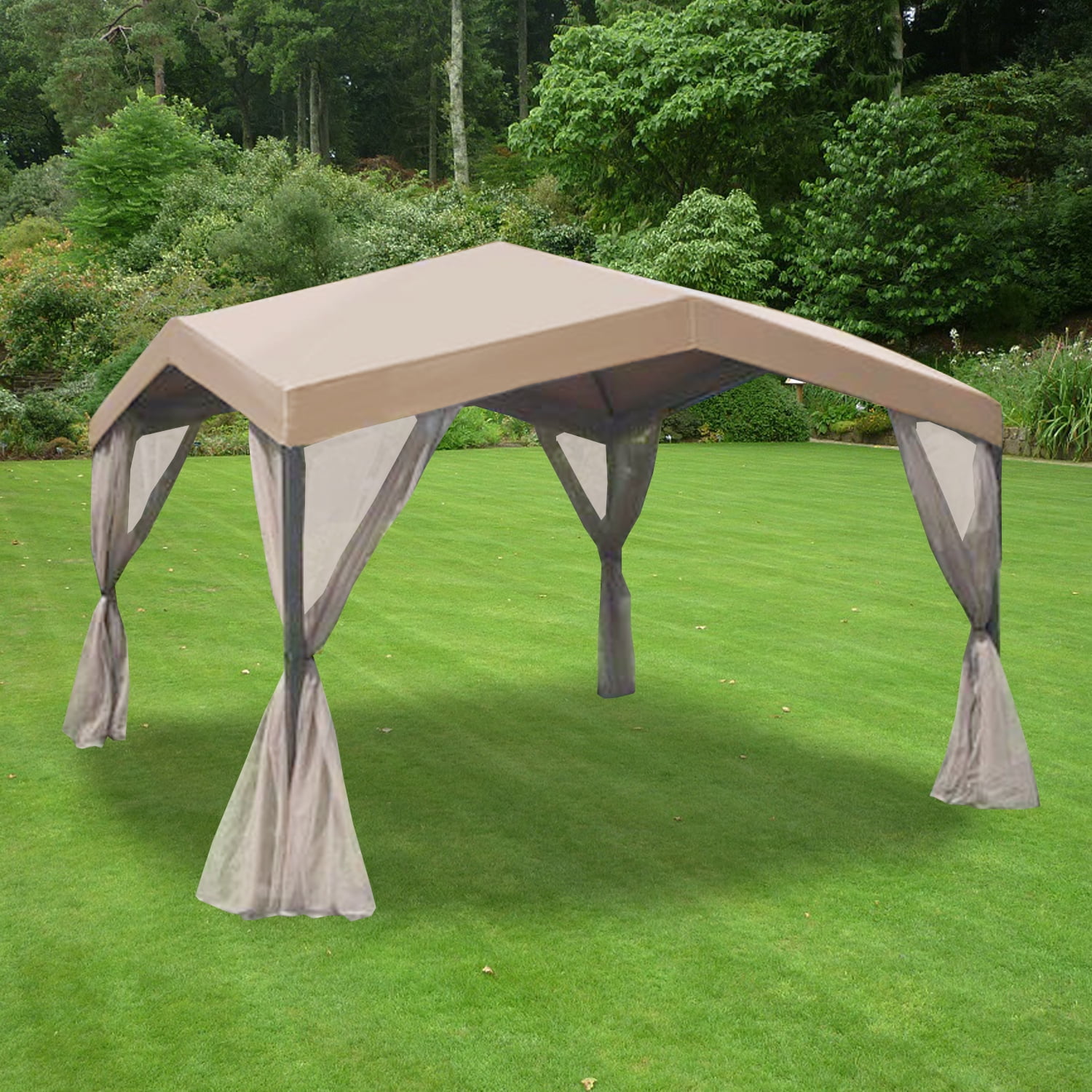 Garden Winds Replacement Canopy Top for Ashley Gazebo Riplock 350