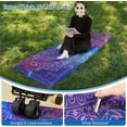 thumbnail image 7 of Camping Sleeping Pad Extra Thick 5 Inch Inflatable Camping Pad with Pillow Sleeping Mat Built-in Foot Pump Portable Lightweight Camping Air Mattress for Backpacking Hiking Tent$$, 7 of 7
