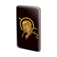 thumbnail image 1 of Dark Angel Woman With Gold Halo Metal Rectangle Lapel Hat Pin Tie Tack Pinback, 1 of 3