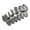 A, variant on Removeable Top and Bottom Mouth Grillzs Set Dentals Grills for Trendsetters Comfortable Wear Tooth Caps Accessories