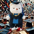 thumbnail image 2 of Household Imitation Clearance! Graduation Class of 2025 Student Graduation Souvenirs Toys Bachelor's And Doctoral Degrees Bear Doll As Graduation Gift For Classmates, 2 of 6