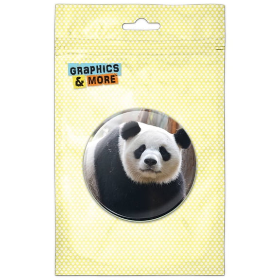 Giant Panda Pinback Button Pin Badge